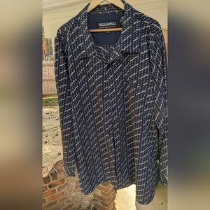 90s Pelle Pelle by Marc Buchanan 5XL Men's Dress Shirt